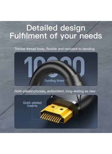 3m HDMI 2.0 4K HD Video Cable TV Monitor Connection Engineering Cable HD003