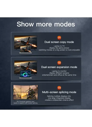 1m HDMI 2.0 4K HD Video Cable TV Monitor Connection Engineering Cable HD003