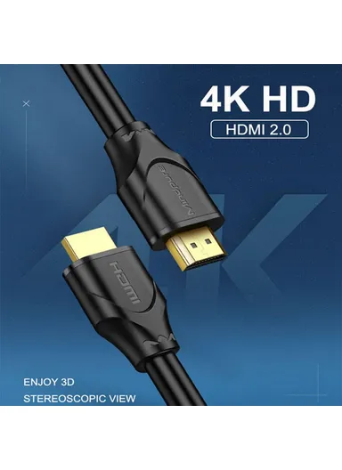 1.5m 4K HD Video HDMI Male to Male Cable Gold Plated HDMI 2.0 Cord HD002