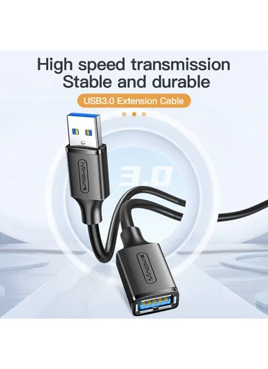 1.5m Fast Speed USB 3.0 Extension Cable Male to Female Extender Cord for Laptop PC US103 