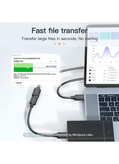 1.5m Fast Speed USB 3.0 Extension Cable Male to Female Extender Cord for Laptop PC US103 