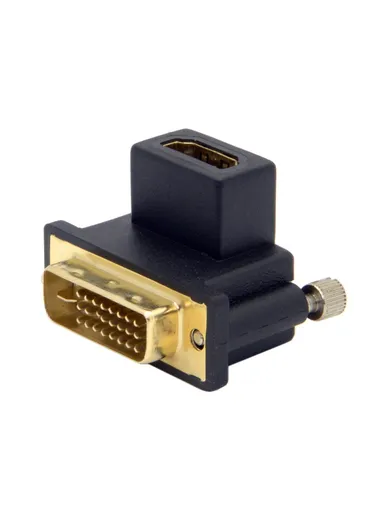 90 Degree Up Angled DVI Male to HDMI Female Adapter for Computer &amp; HDTV &amp; Graphics Card CY DV-041-UP