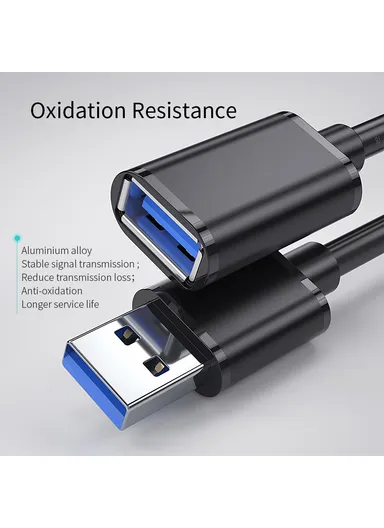 USB 3.0 Male to Female Extension Cable 2M
