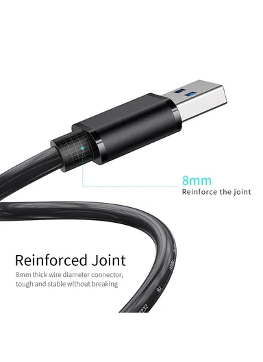 USB 3.0 Male to Female Extension Cable 2M