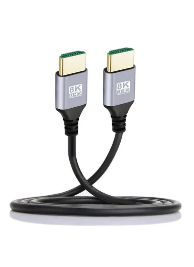 5m Extra Long HDMI 2.1 Male to Male Cable Slim Cord High-Speed 8K 4K HDTV HD Video Line (OD=4.0MM) HD-028-5.0M