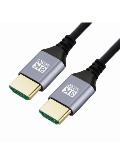 5m Extra Long HDMI 2.1 Male to Male Cable Slim Cord High-Speed 8K 4K HDTV HD Video Line (OD=4.0MM) HD-028-5.0M