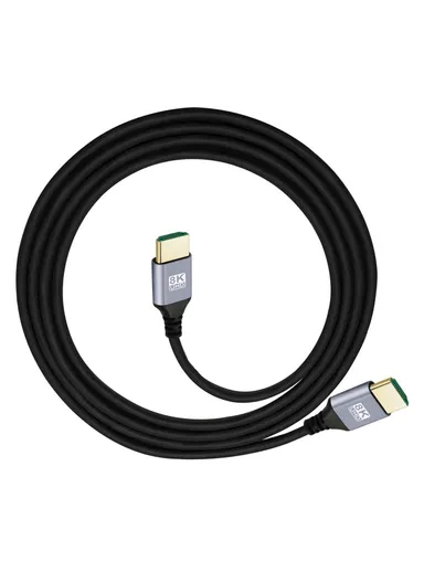 5m Extra Long HDMI 2.1 Male to Male Cable Slim Cord High-Speed 8K 4K HDTV HD Video Line (OD=4.0MM) HD-028-5.0M