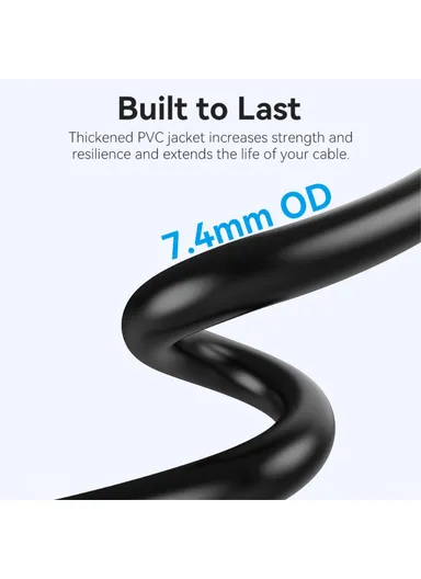 5m HDMI Male to Male Gold Plated Adapter Cable 4K 30Hz PVC Wire  ALJBJ