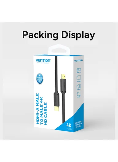 5m HDMI Male to Male Gold Plated Adapter Cable 4K 30Hz PVC Wire  ALJBJ