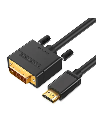 5m HDMI Male to DVI Male Cord Computer TV Monitor Connection Cable  AD023 