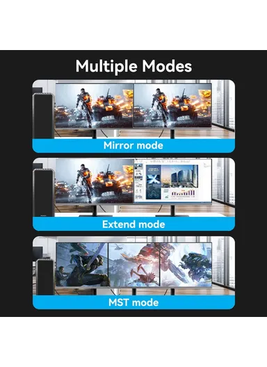 5m Gold Plated DisplayPort Cable 4K / 60Hz DP to DP Male to Male Wire HAKBJ