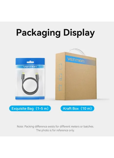 5m Gold Plated DisplayPort Cable 4K / 60Hz DP to DP Male to Male Wire HAKBJ