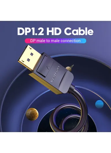 5m 4K / 60Hz DisplayPort Cable Gold-Plated DP to DP Male to Male Wire HACBJ