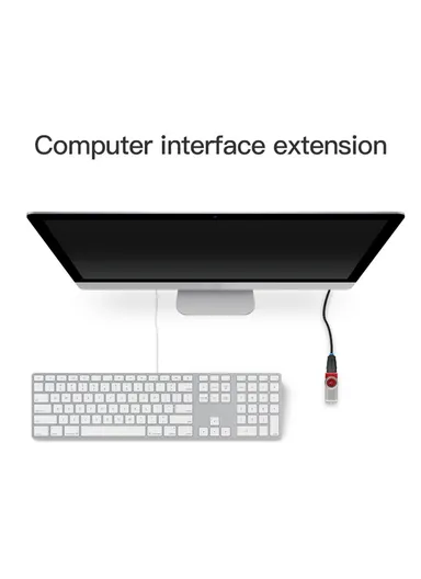 5m Driver Free USB 2.0 Extension Cable Data Cable for Xbox One PC Smart TV CBCBJ, Black 