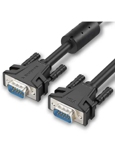 25m VGA 3+6 1080P HD Video Cable for Laptops Monitors Projectors VG002