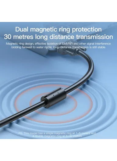 25m VGA 3+6 1080P HD Video Cable for Laptops Monitors Projectors VG002