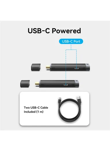 Wireless 1080P HDMI Transmitter + Receiver 40m Transmission HDMI Adapter - Black ADCB0