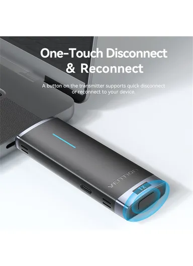 Wireless 1080P HDMI Transmitter + Receiver 40m Transmission HDMI Adapter - Black ADCB0