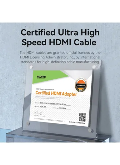 8m HDMI Cable Male to Male Gold Plated 4K HDMI Cable VAA-M02-B800