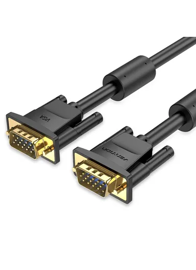 8m 1080P 60Hz VGA to VGA (3+6) Cable Male to Male Gold Plated Connector Wire - DAEBK