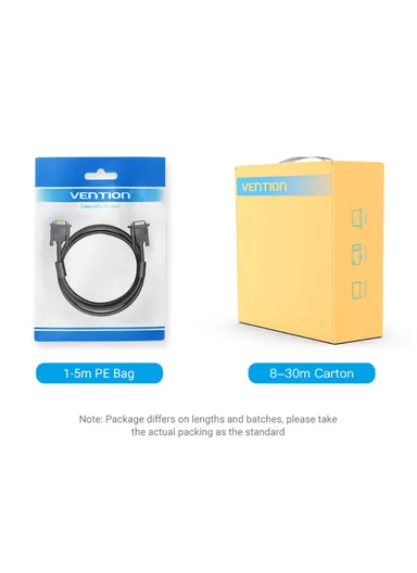8m 1080P 60Hz VGA to VGA (3+6) Cable Male to Male Gold Plated Connector Wire - DAEBK