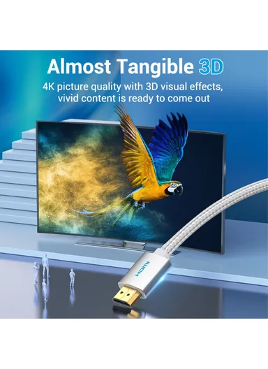 8m 4K 30Hz HDMI Male to Male Cable for Projector TV Box Laptop Monitor AABIK 