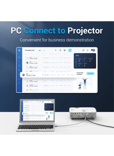 8m 4K 30Hz HDMI Male to Male Cable for Projector TV Box Laptop Monitor AABIK 