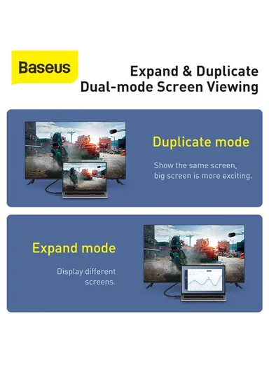 8m 4K High Definition Series Male-to-Male HDMI Adapter Cable - Black