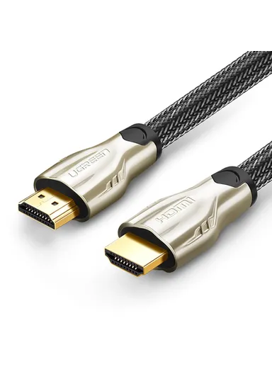 8m Nylon Braided Round HDMI Cable 4K/30Hz for Apple TV Xbox One PS5, Support Mirror &amp; Extended Mode 28AWG