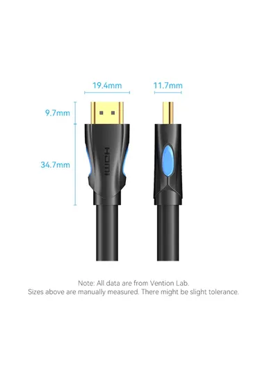 8m 4K 30Hz HDMI 2.0 Male to Male Adapter Cable for TV Monitor Projector AAOBK 