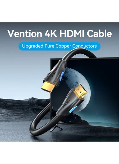 8m 4K 30Hz HDMI 2.0 Male to Male Adapter Cable for TV Monitor Projector AAOBK 