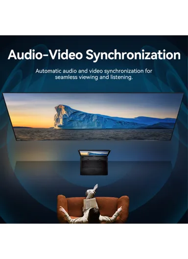 8m 4K 30Hz HDMI 2.0 Male to Male Adapter Cable for TV Monitor Projector AAOBK 