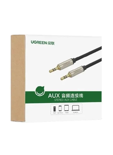 8m 3.5mm Male to Male Braided Audio Cable Stereo Sound AUX Cable AV125 40784