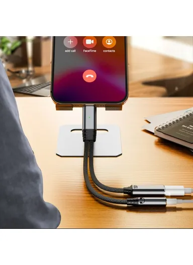 USB-C to 3.5mm Audio Adapter + 100W PD Charging Cable for Laptops / Tablets / Phones UC-030-TC002