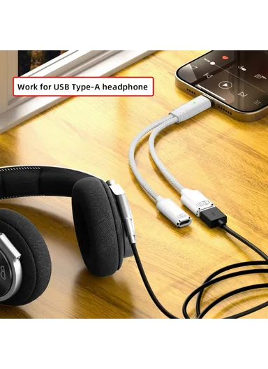 USB-C to PD 100W + USB2.0 OTG Adapter Cable High Speed Data Transfer / Fast Charging UC-030-TC003 