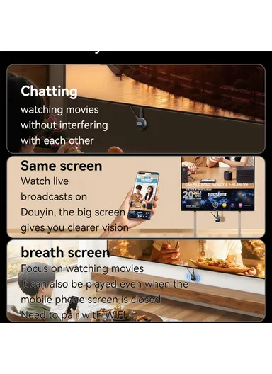 Wireless Display Adapter 2.4G / 5G WiFi Screen Mirroring Dongle for Miracast  /  Airplay  /  DLNA TV15