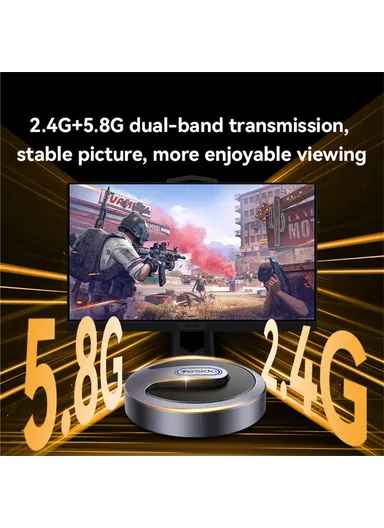 Wireless Display Adapter 2.4G / 5G WiFi Screen Mirroring Dongle for Miracast  /  Airplay  /  DLNA TV15