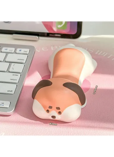 Cute Desktop Mouse Wrist Rest Pad Memory Foam Wrist Support Cushion for Office Stress Relief ZT01-022  - Dog