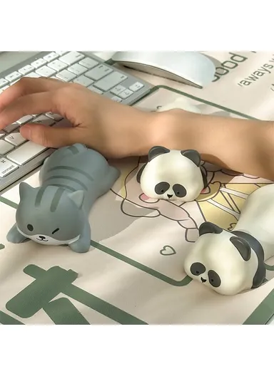 Cute Desktop Mouse Wrist Rest Pad Memory Foam Wrist Support Cushion for Office Stress Relief ZT01-022  - Dog