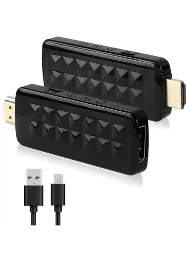 HDMI 2.0b to DisplayPort 1.4 Adapter 4K 60Hz / HDCP 2.3 Converter for Video Streaming / Gaming HD2