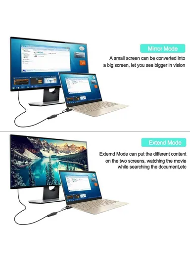 4K 60Hz HDMI to DisplayPort Adapter Cable HDMI 2.0b Male to DP 1.4 Female Converter HD1 