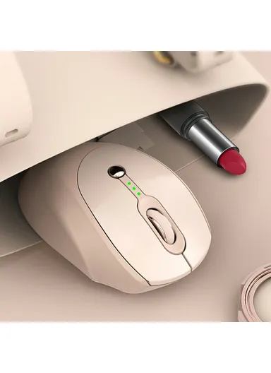 6 Buttons 2.4G Wireless Mouse 800 / 1200 / 1600 DPI Ergonomic Mice with Battery Indicator Q7 