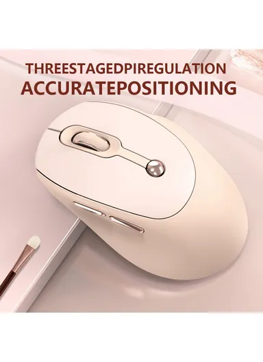 2.4G Wireless Mouse 3-Level DPI Adjustable Optical Sensor 6 Buttons for Home / Office Use Q7 