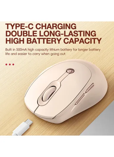 2.4G Wireless Mouse 3-Level DPI Adjustable Optical Sensor 6 Buttons for Home / Office Use Q7 