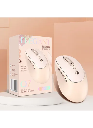 2.4G Wireless Mouse 3-Level DPI Adjustable Optical Sensor 6 Buttons for Home / Office Use Q7 
