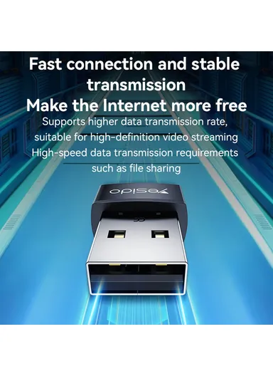 WiFi4 Dongle 150Mbps High Speed USB Wireless Adapter with Built-In Antenna  WP10