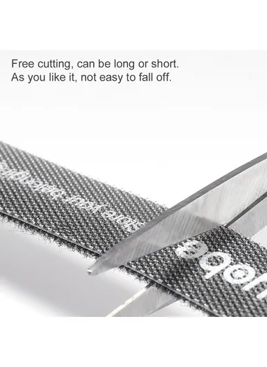 3 Meters Magic Tape Sticky Hook &amp; Loop Fastener Data Cable Organizer - Red