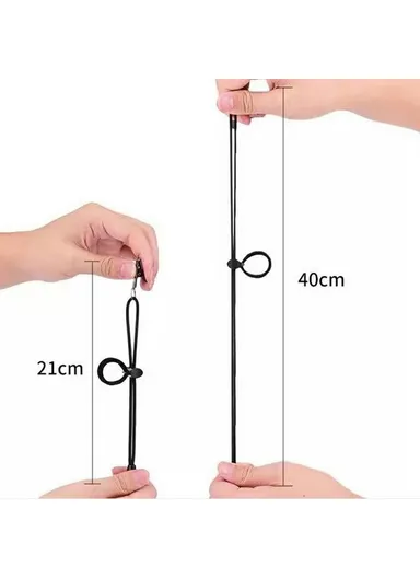 3 x 3.6m Photography Backdrop Photo Studio Backdrop 120g Polyester Shoot Background with Clamps - Black