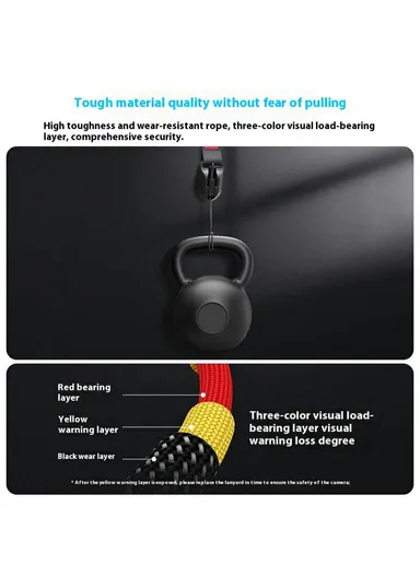 Camera Wrist Strap Magnetic Quick Release Detachable Lanyard for DSLR / Action Cameras P10-HWG-01