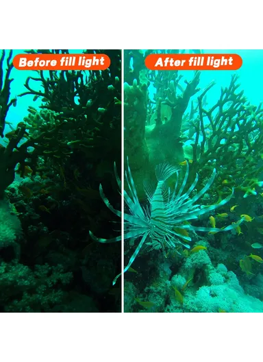 40m Underwater Light For GoPro Camera Waterproof LED Video Diving SL-100